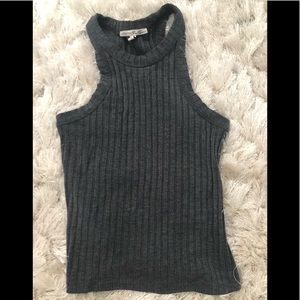 Express ribbed tank top
